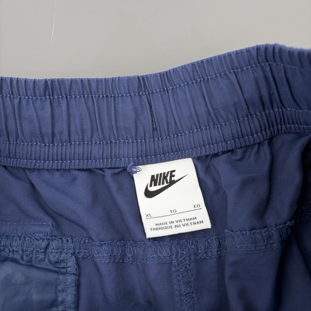 Nike Pants Mens XL Navy Cargo Joggers Lightweight Elastic Waist DD5207-410 - Picture 6 of 10